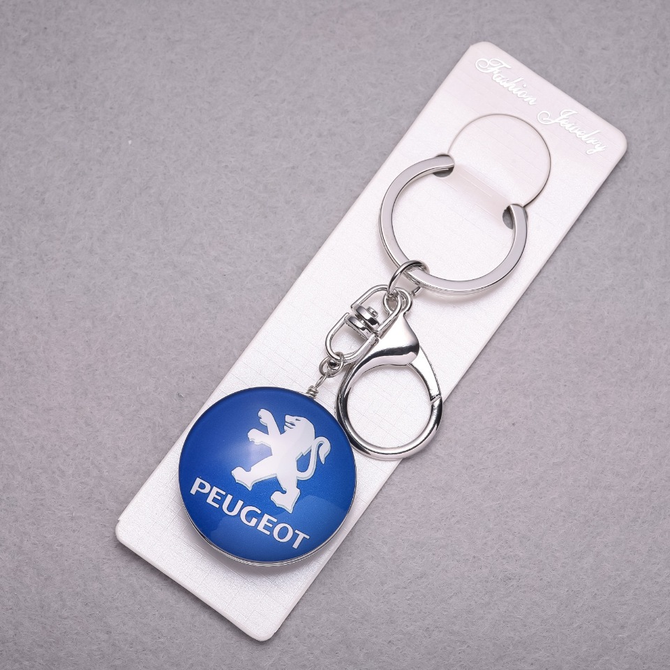 Přívěšek na klíče Auto Peugeot, délka 10 cm