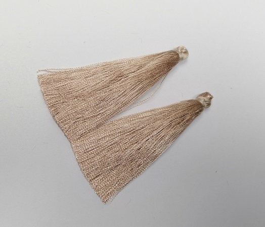 Přípravek pro ruční tvorbu – štětka „Kapučino“, délka 7 cm, průměr 7 mm, pár