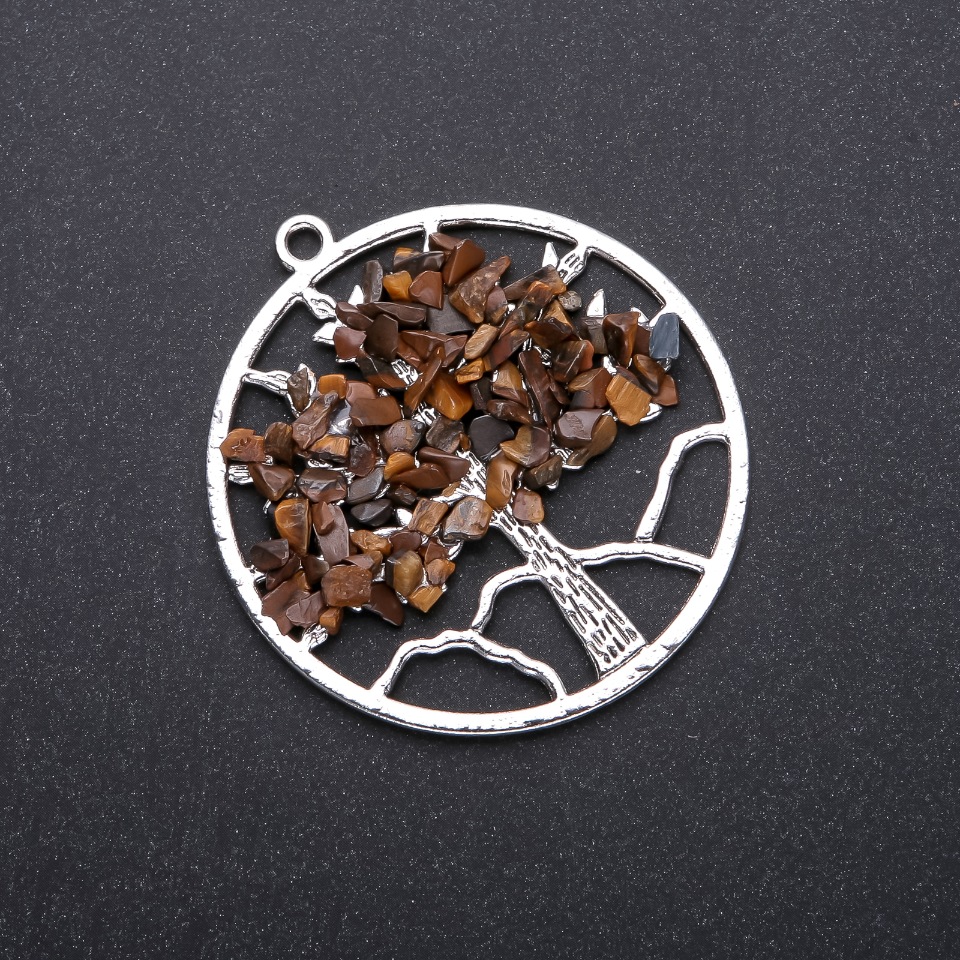 Přívěsek "Strom štěstí" z tygřího oka