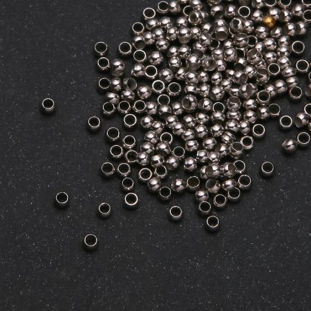 Krimpovací spojky pro korálky 2,5 mm, balení 200 g