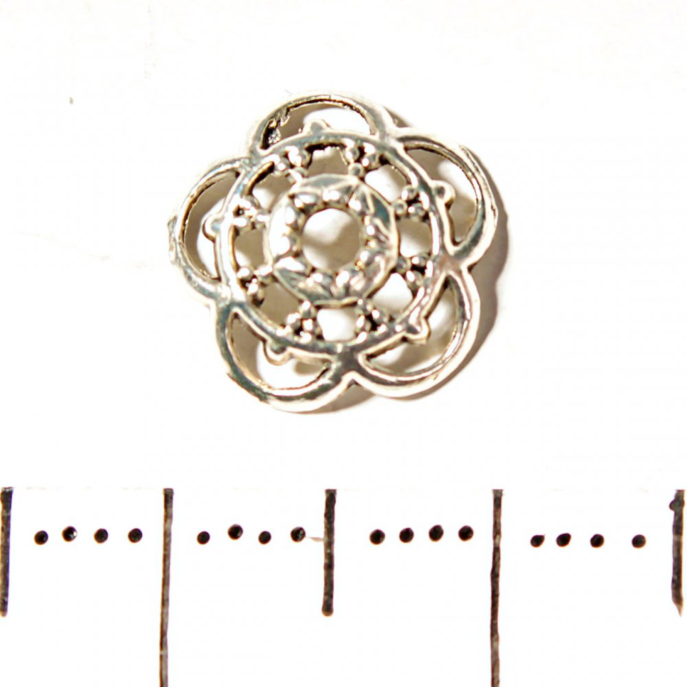 Furnitura «Klobouček Vložka Dekor» Ø 10 mm, 20 g, ± 48 ks