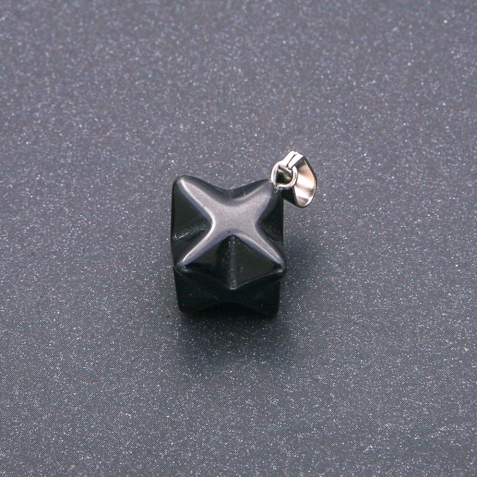 Přívěšek Merkaba z achátu 10×10 mm