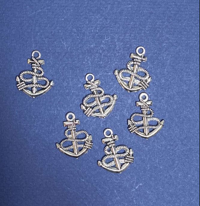 Фурнітура Підвіска Якір з канатом 24х20мм фас. 20 гр. + - 10шт