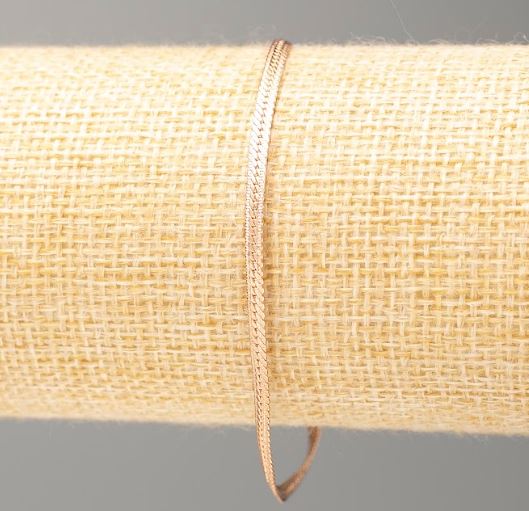 Браслет Xuping Позолота 18К, довжина 19 см, товщина 2мм+