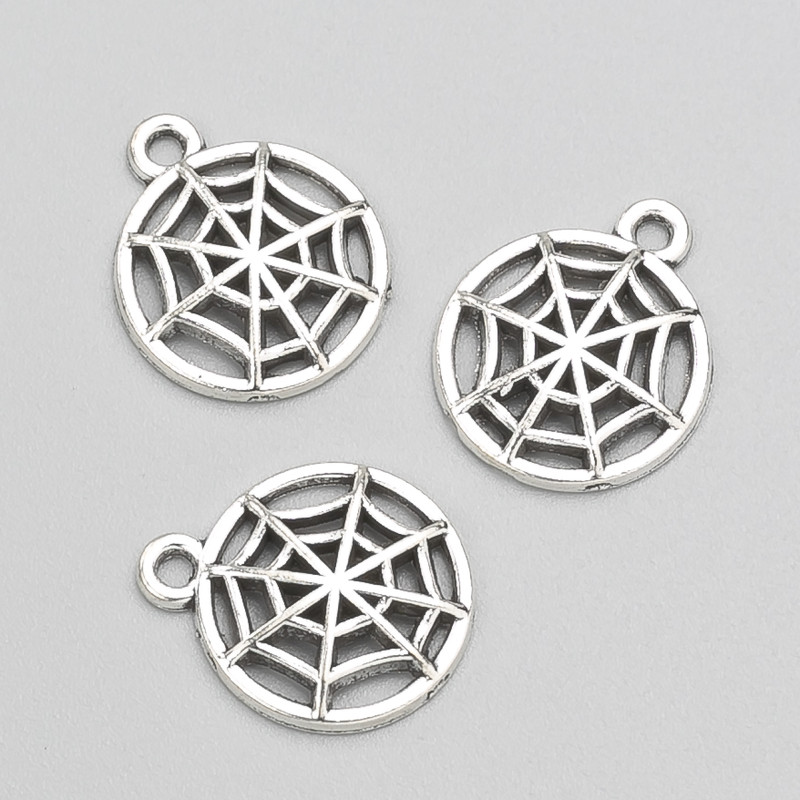 Přívěšek – šperkařská galanterie 17×14 mm, balení 22 ks, 20 g