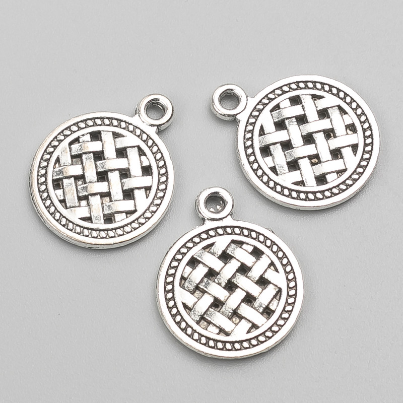 Příslušenství – Přívěšek 19×15 mm, balení 12 ks, 20 g